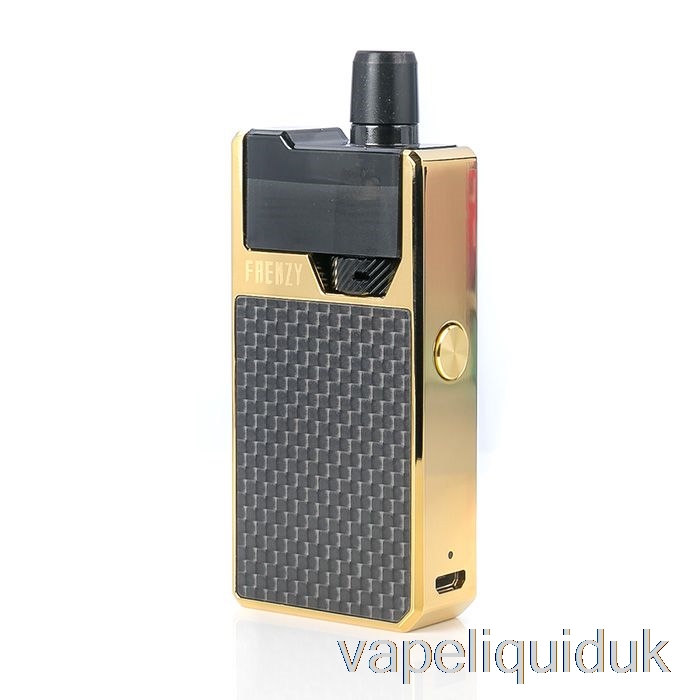 Geek Vape FRENZY Pod System Gold / Carbon Fiber Vape Juice